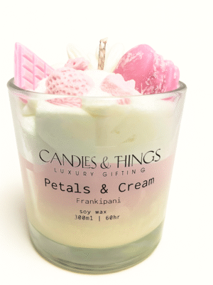 Petals & Cream | Pudding Candle