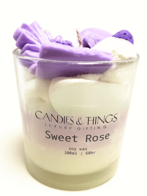 Sweet Rose | Pudding Candle